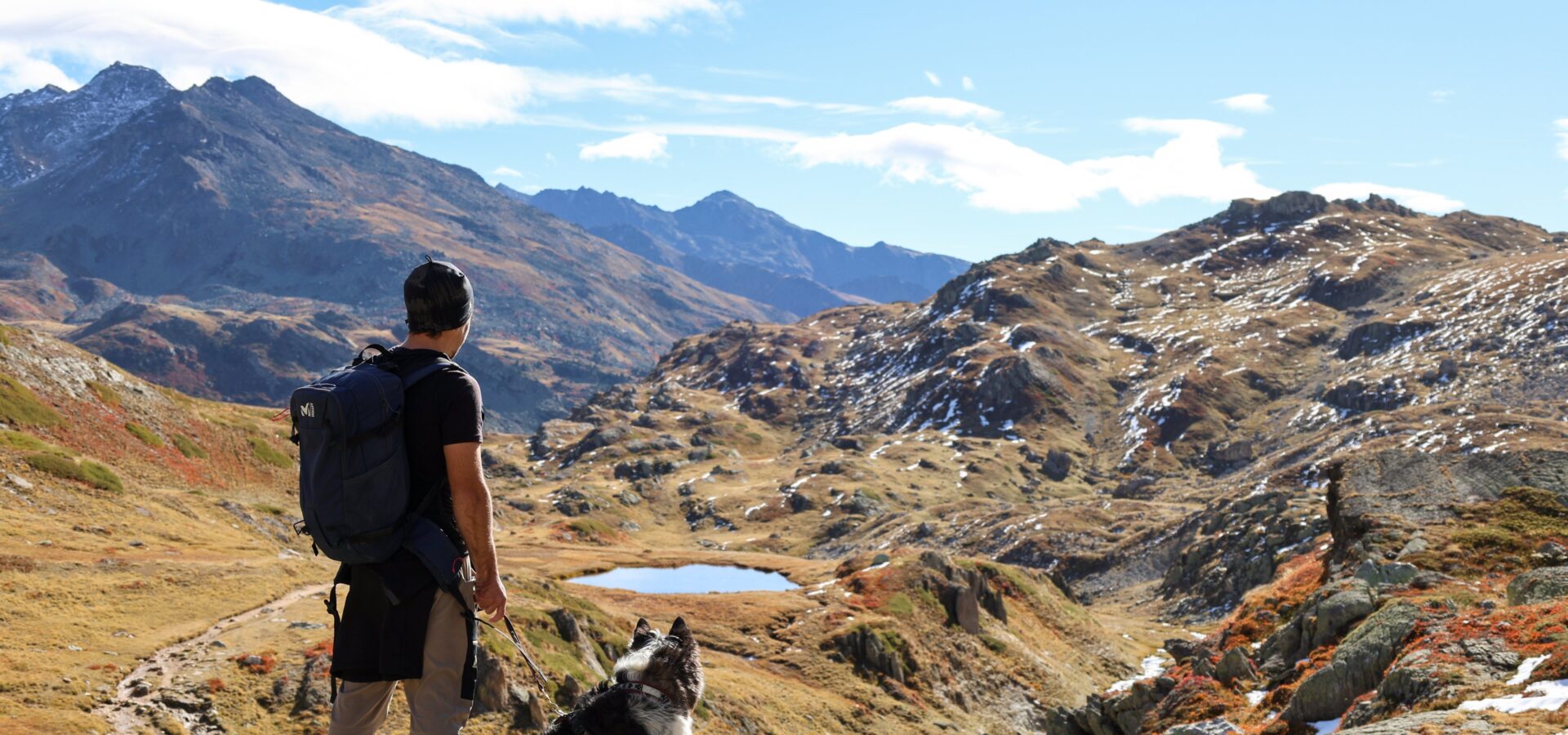 Randonner avec son chien en Clarée
