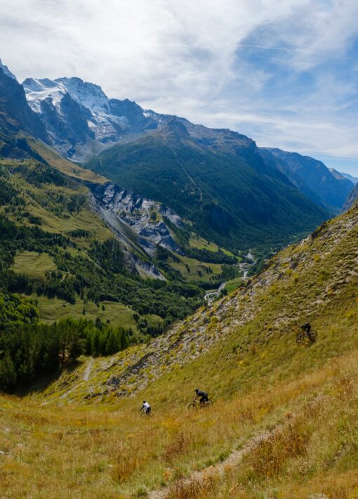 VTT enduro Villar d'Arène automne -Panorama ©Gaëtan Riou - Big Bikes