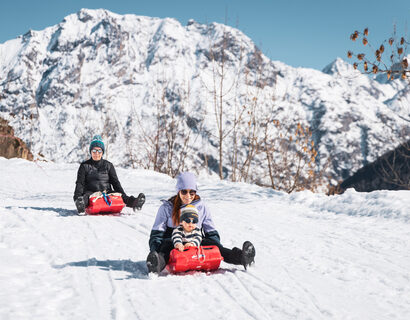 Famille, pique nique, balade, luge, Haute Clarée, hiver 2026 - Thibaut Blais (147)