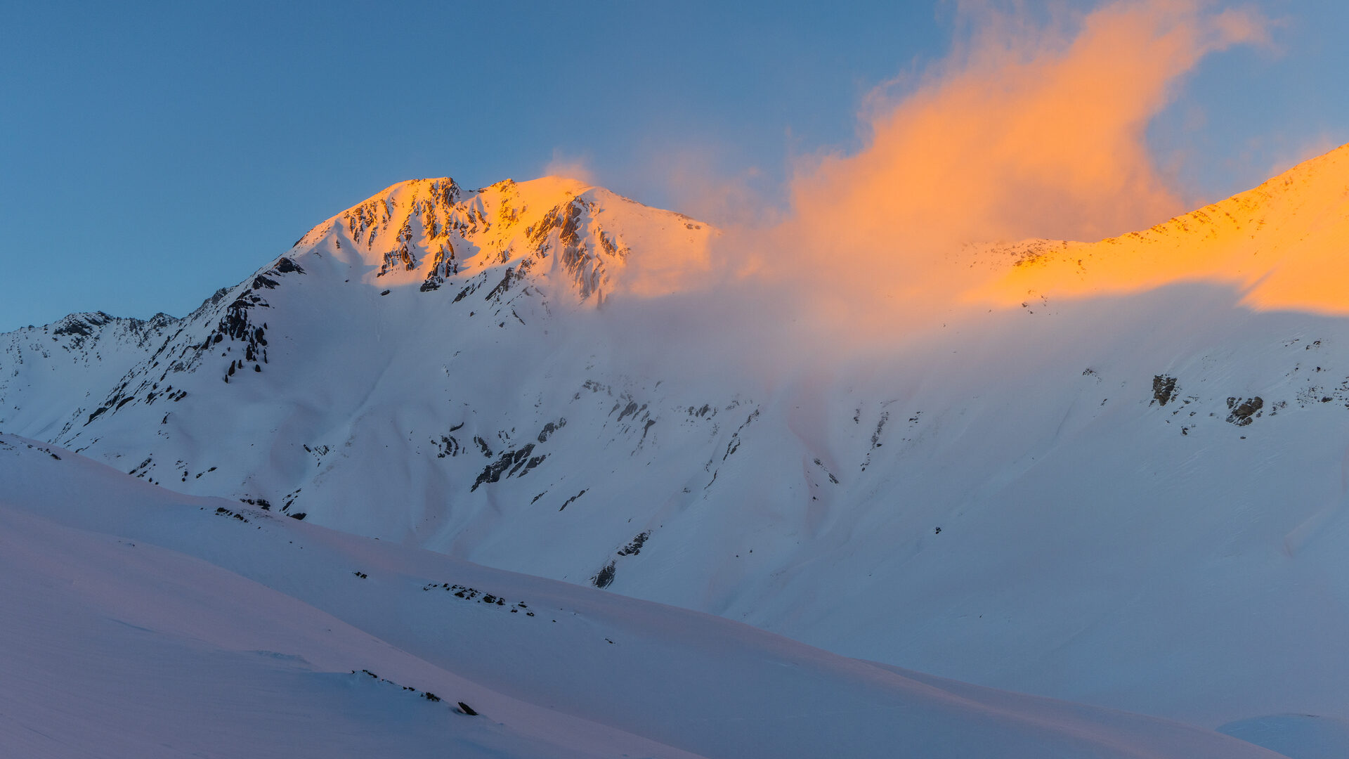 Refuge du Goléon et pic du Goléon, ski de rando, hiver - T.Blais (46) (1)