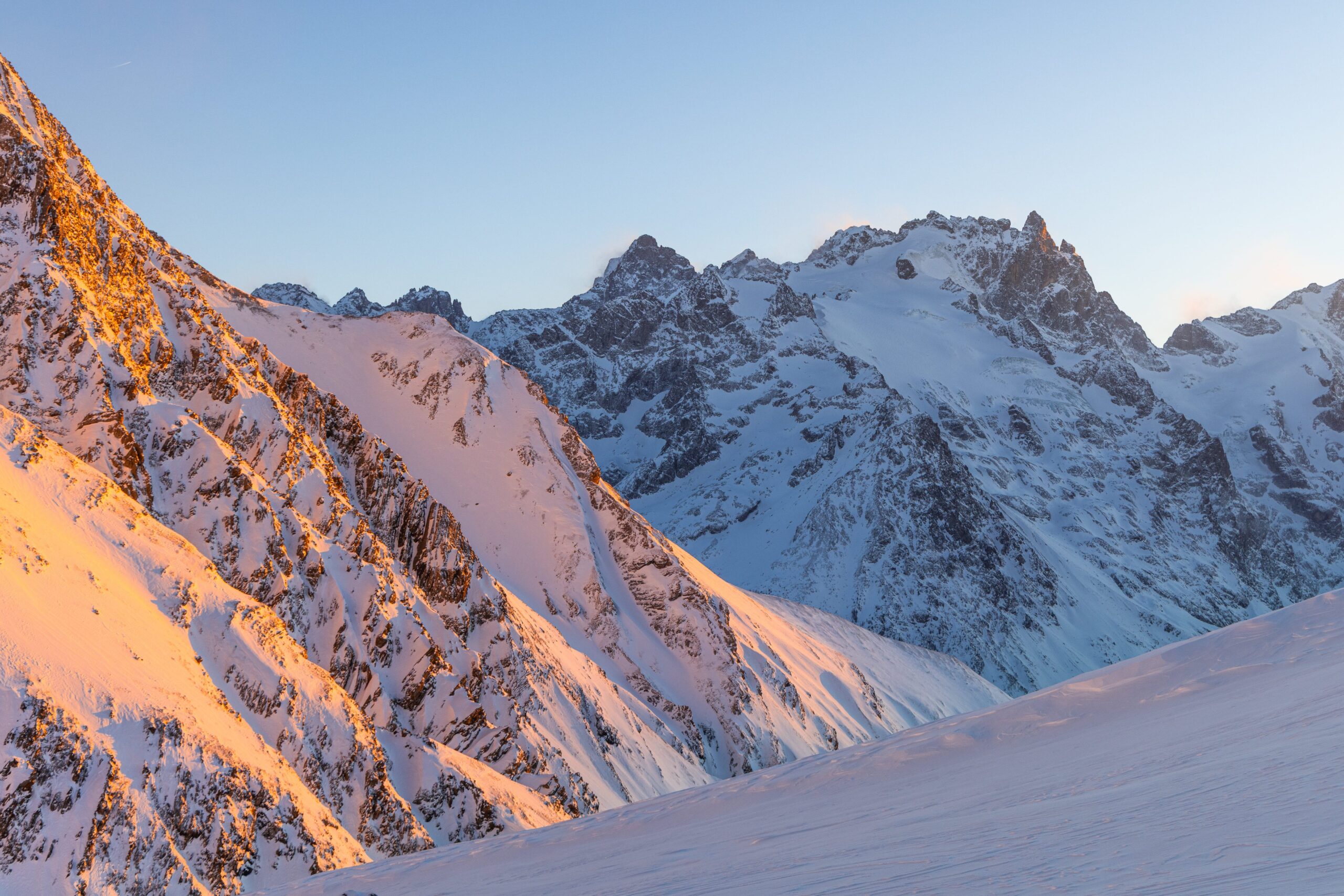 Refuge du Goléon et pic du Goléon, ski de rando, hiver - T.Blais (42)