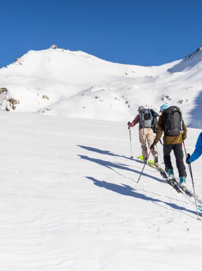 Refuge du Goléon et pic du Goléon, ski de rando, hiver - T.Blais (67)