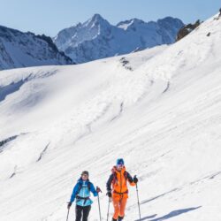 Refuge du Goléon et pic du Goléon, ski de rando, hiver - T.Blais (70)