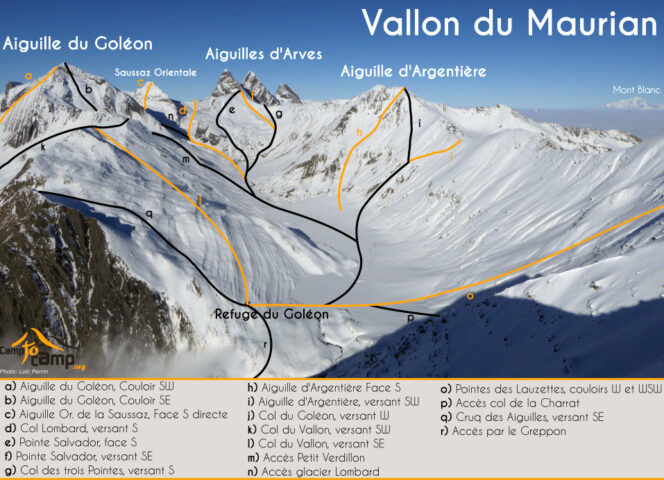 itinéraire goléon ©Camptocamp