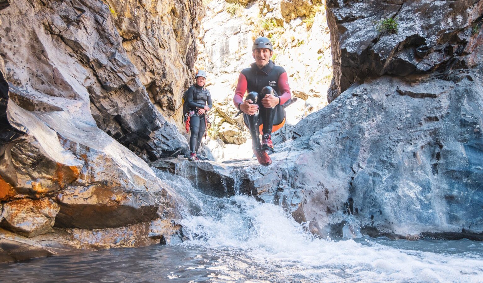 Canyoning, torrent du Ga, No limite Rafting, La Grave été 2026 - Thibaut Blais (74)