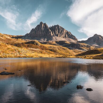 Paysage, vallée étroite lac lavoir et lac blanc, fin été début automne - Thibaut Blais (26)