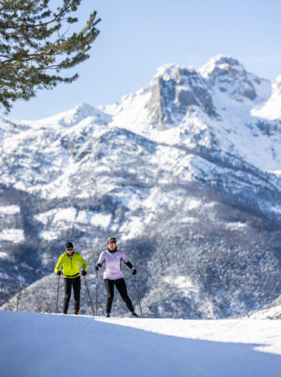Domaine nordique de Villard Saint Pancrace, ski de fond, hiver 2026 - Laury Chamerlat